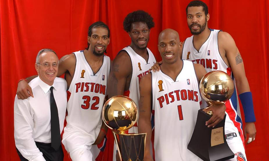 坎宁安时代,底特律活塞的浪漫传承